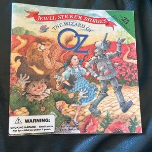 (5/$20) 1999 Jewel Sticker Stories: The Wizard of Oz Book